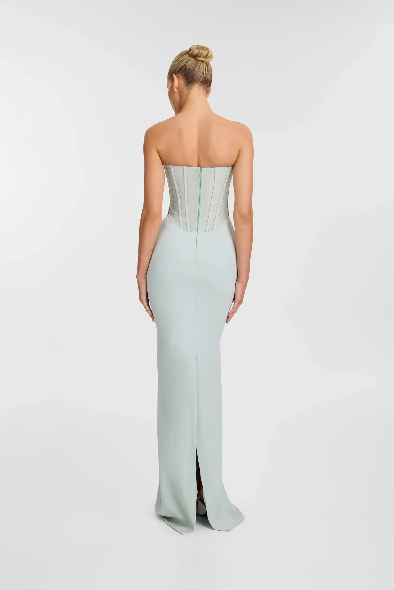 Strapless Bodycon Long Maxi Dress