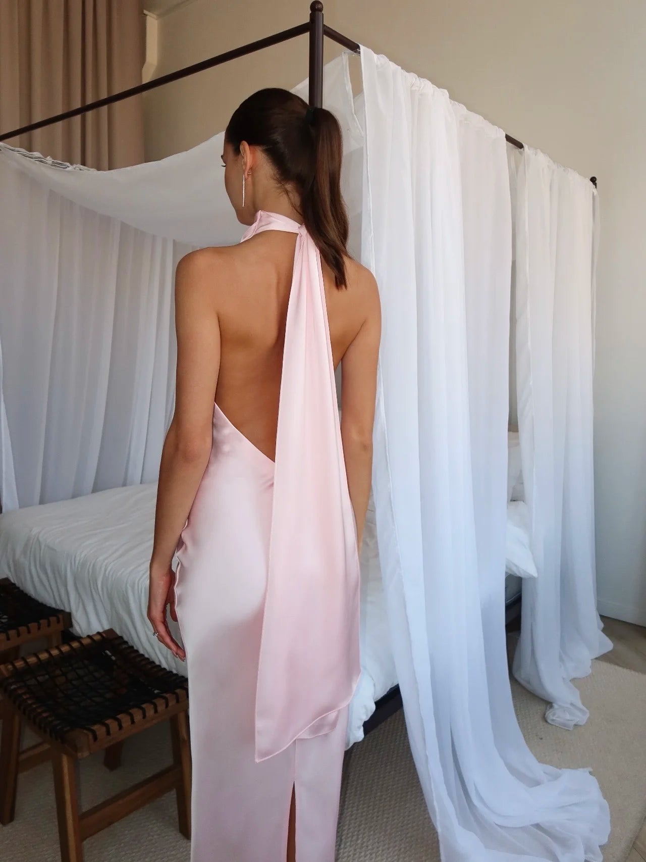 YS-Backless Maxi Dress