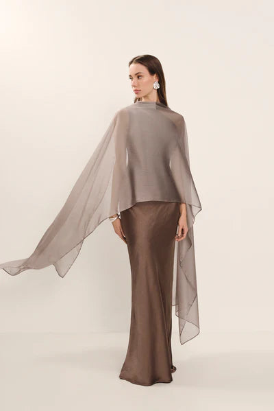 YS-One Shoulder Fitted Dress