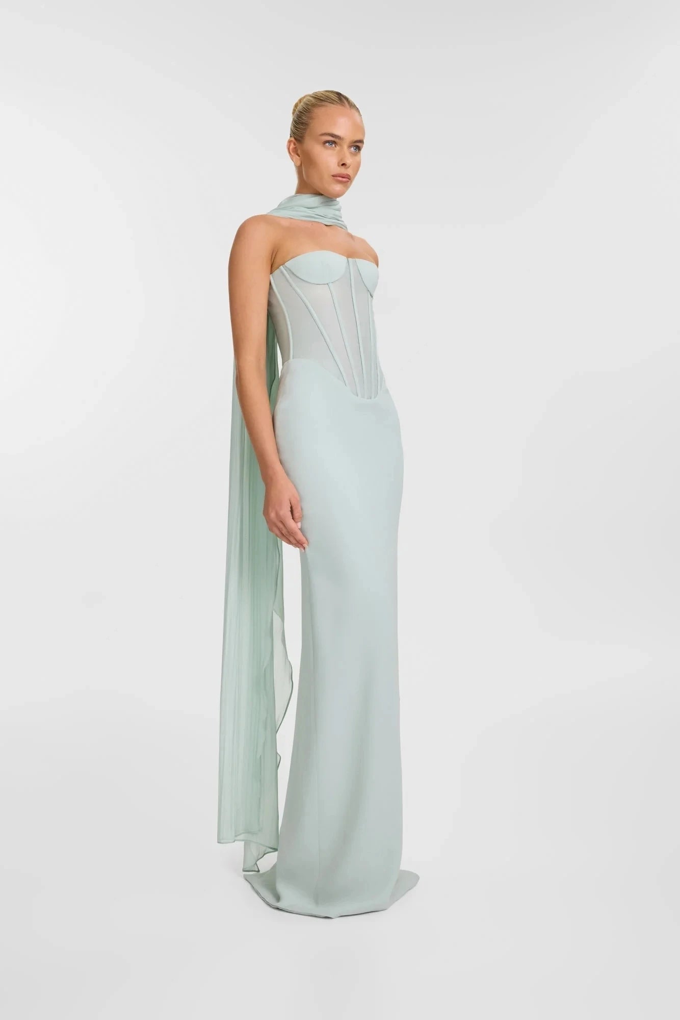 Strapless Bodycon Long Maxi Dress