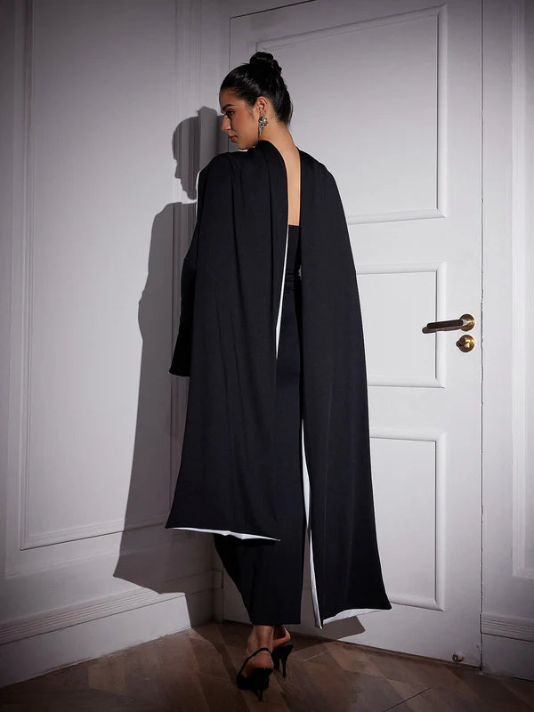 Embellished Off-Shoulder Flower Split Maxi Dress